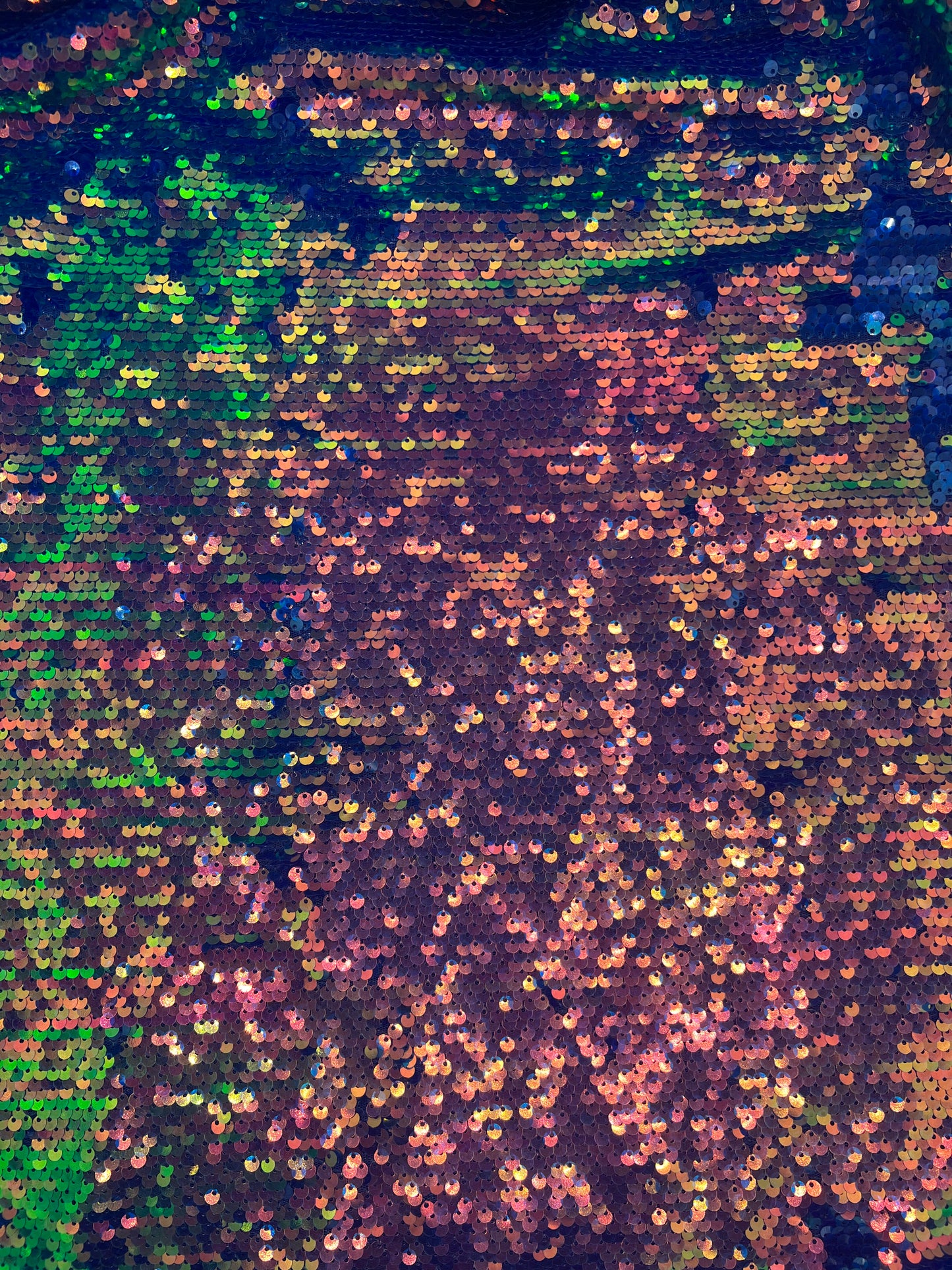 Rainbow sequin both sided