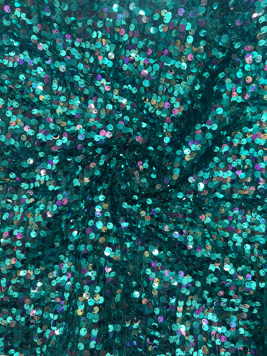 Seagreen Sequins