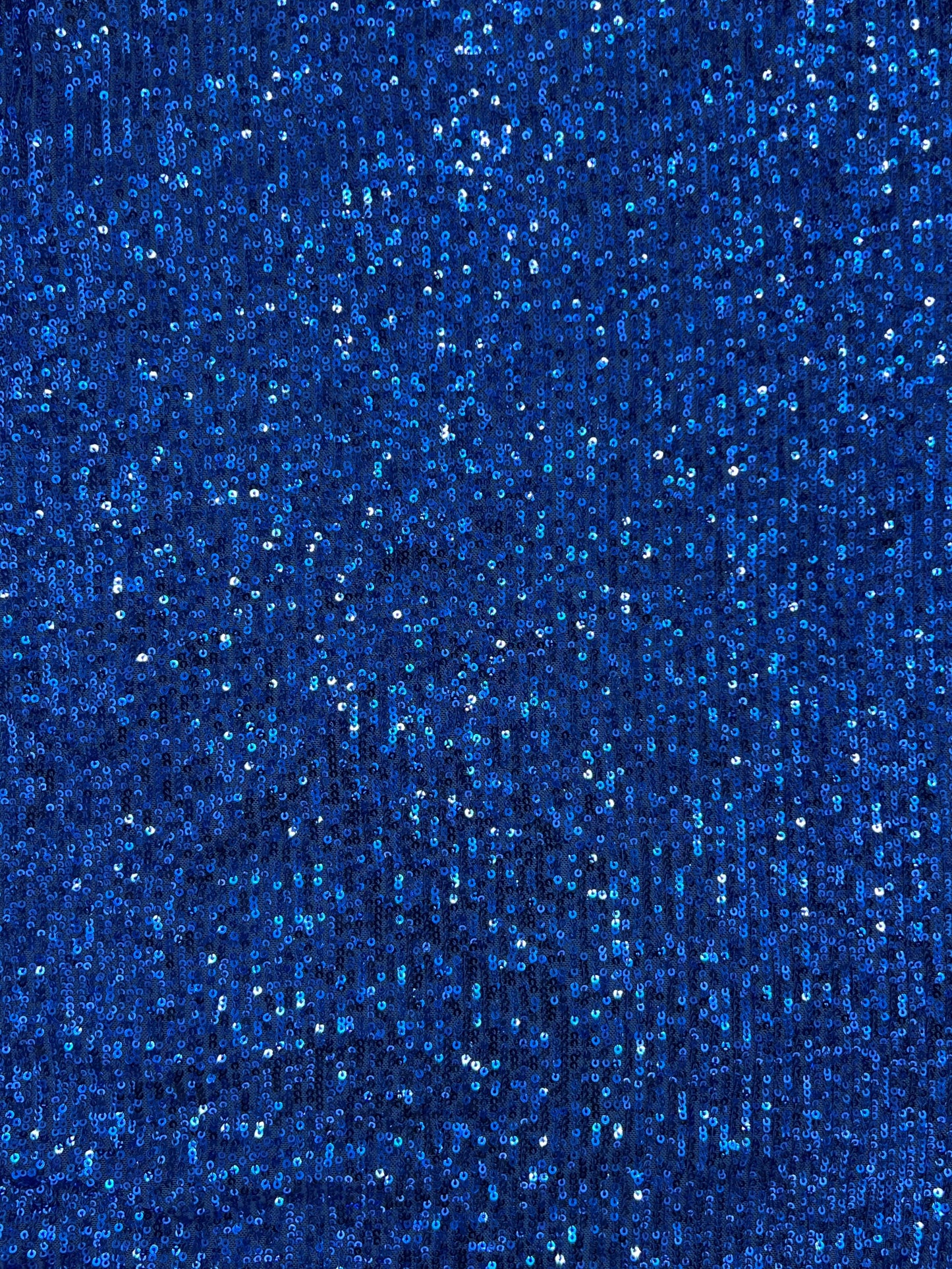 blue sequin