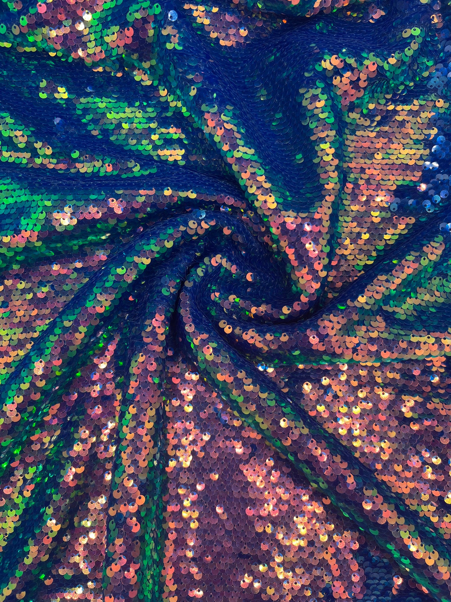 Rainbow sequin both sided