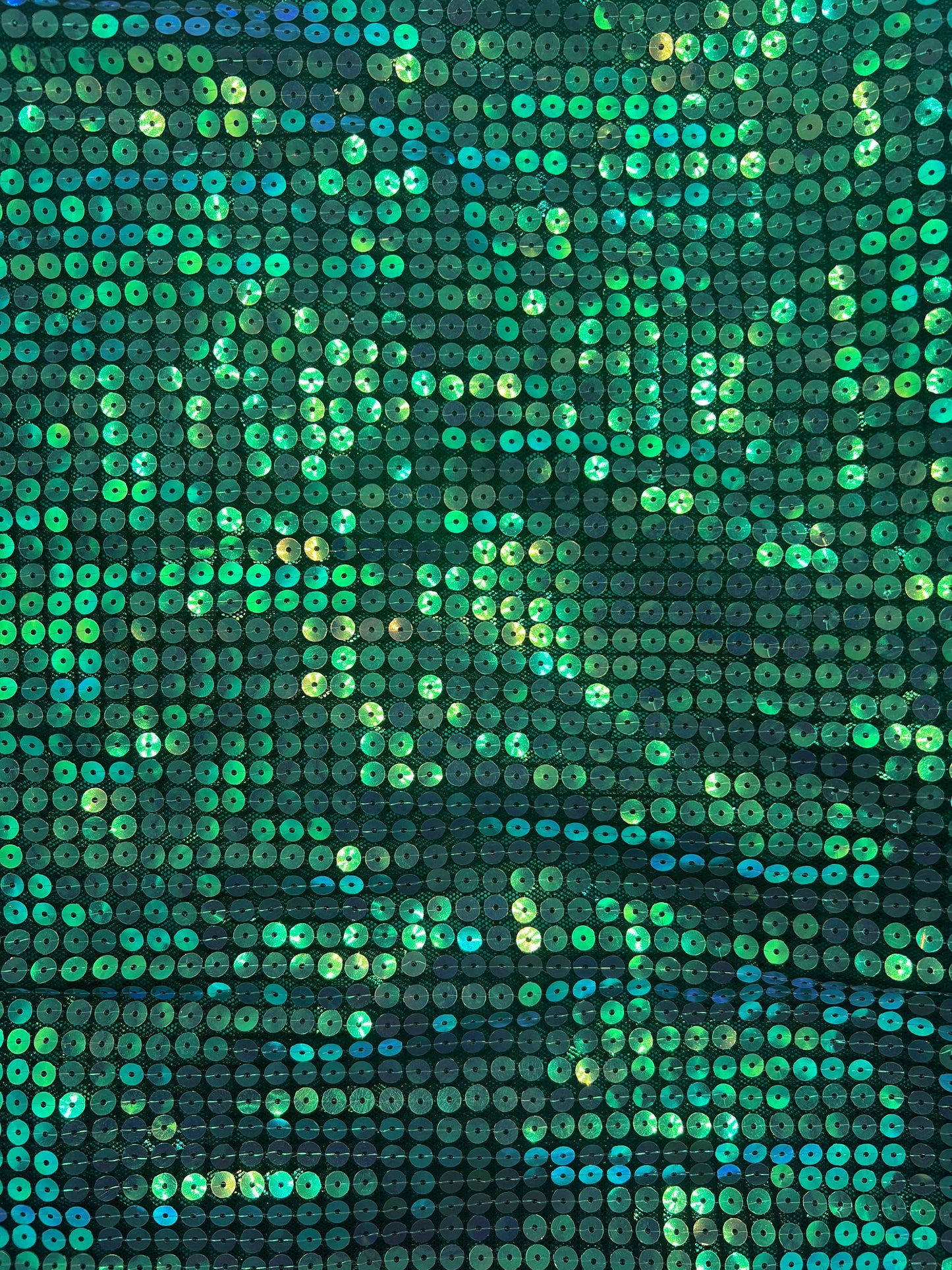 Green Rainbow Sequins